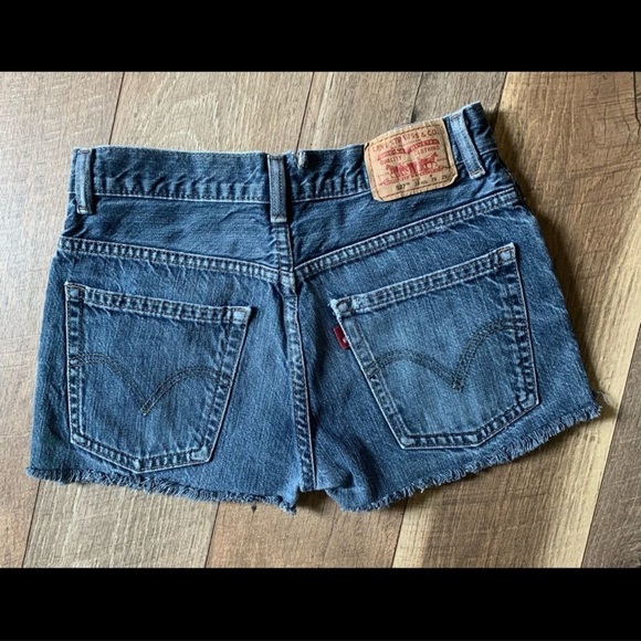 Levi Strauss 527 Cut Off Jean Shorts - Picture 2 of 4